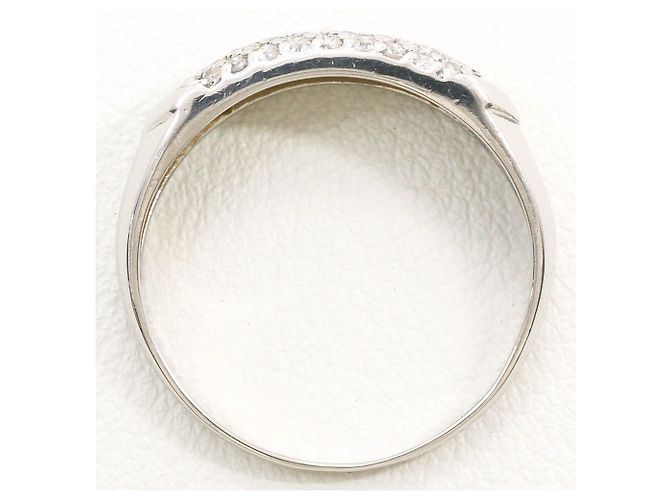 Autre Marque Anello fede in platino PT900 con diamante - vista 2