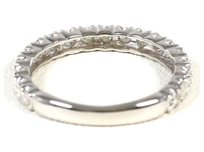 Autre Marque PT900 Platin-Bandring mit 0,50ct Diamant - Ansicht 3