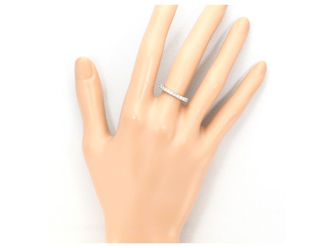 Autre Marque PT900 Platin-Bandring mit 0,50ct Diamant - Ansicht 6