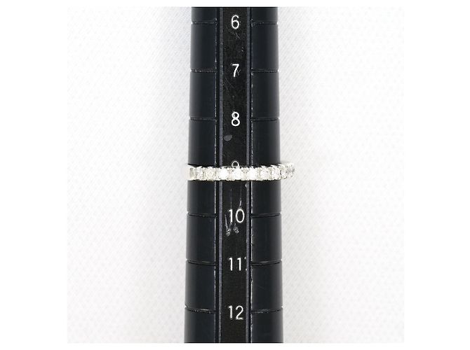 Autre Marque PT900 Platin-Bandring mit 0,50ct Diamant - Ansicht 7