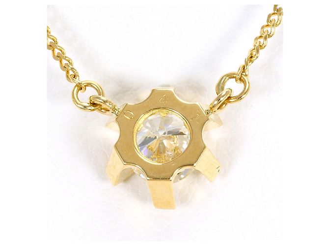 Autre Marque Halskette aus 18K Gelbgold mit Diamant Golden - Ansicht 4