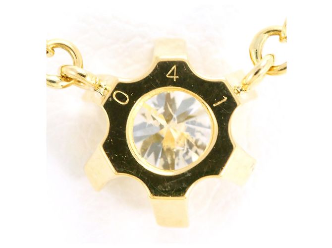 Autre Marque Halskette aus 18K Gelbgold mit Diamant Golden - Ansicht 5