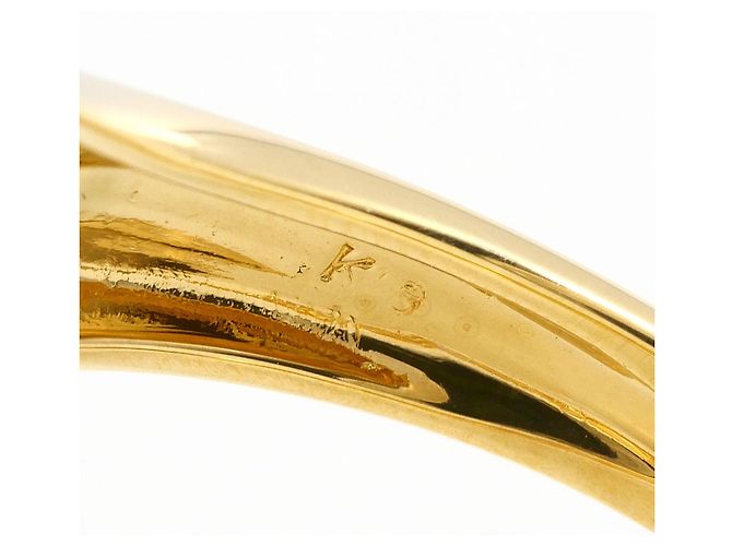 Autre Marque Anello fede in platino PT900 e oro giallo 18K con diamante D'oro - vista 5