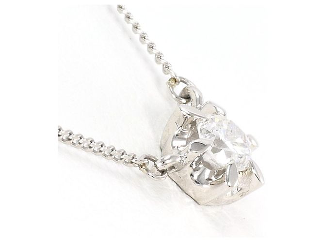Autre Marque Collar de platino y diamantes - vista 2