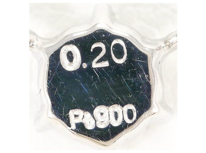Autre Marque Collar de platino y diamantes - vista 4