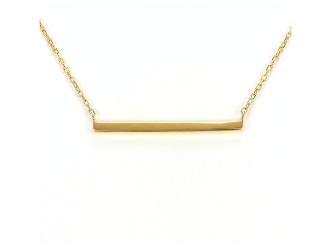 Autre Marque Collar de oro amarillo de 18K Dorado - vista 3