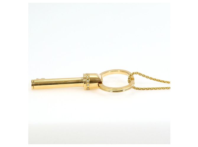Autre Marque Collana in oro giallo 18K con diamante D'oro - vista 2