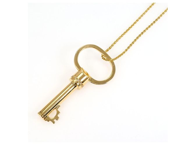 Autre Marque Collana in oro giallo 18K con diamante D'oro - vista 3