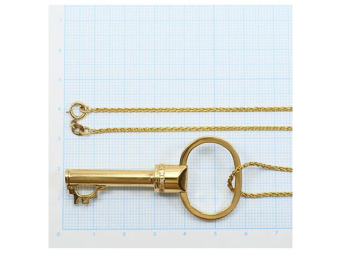 Autre Marque Collana in oro giallo 18K con diamante D'oro - vista 6