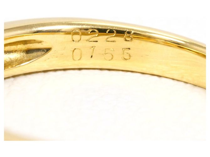 Autre Marque Anello fede in oro giallo 18K e diamanti D'oro - vista 5