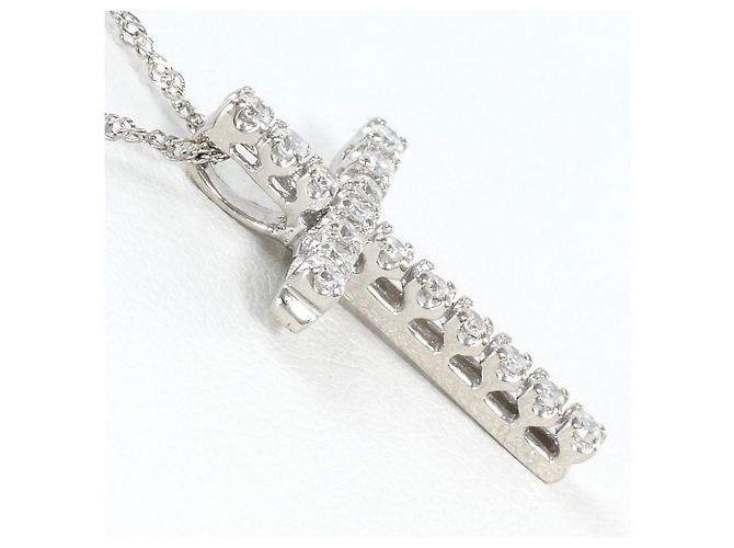 Autre Marque Collar elegante de platino con diamante - vista 2