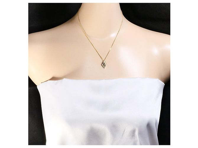 Autre Marque Colar elegante em ouro 18K com diamante Dourado - vista 6