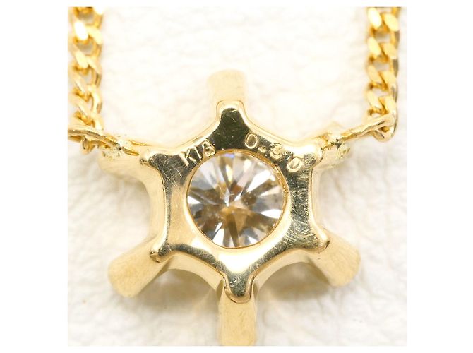 Autre Marque Halskette aus 18K Gelbgold mit Diamant Golden - Ansicht 4