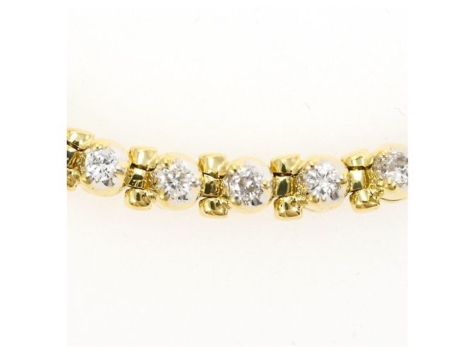 Autre Marque Collana in oro giallo 18K con diamante D'oro - vista 2