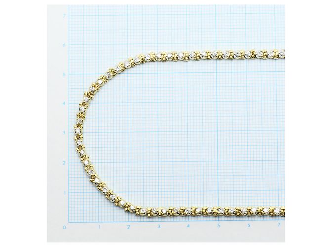 Autre Marque Collana in oro giallo 18K con diamante D'oro - vista 7