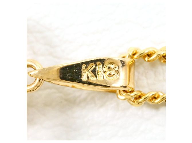 Autre Marque Colar em ouro amarelo 18K com opala Dourado - vista 5