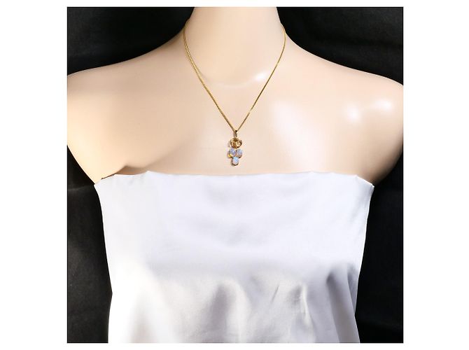 Autre Marque Colar em ouro amarelo 18K com opala Dourado - vista 7