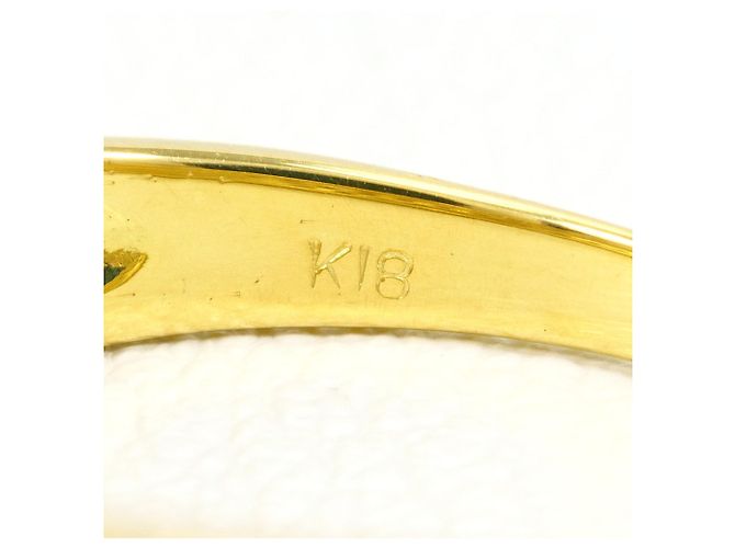 Autre Marque Bandring aus 18K Gelbgold mit Diamant Golden - Ansicht 5