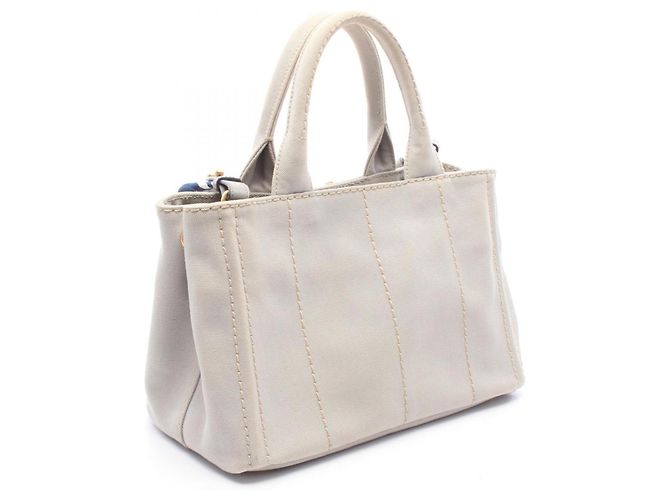 Tote Sac cabas 2-Way Prada CANAPA Marron - vue 2