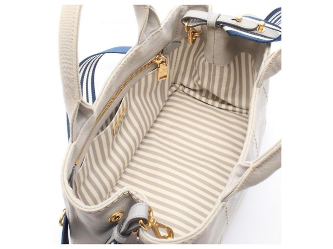 Tote Sac cabas 2-Way Prada CANAPA Marron - vue 3