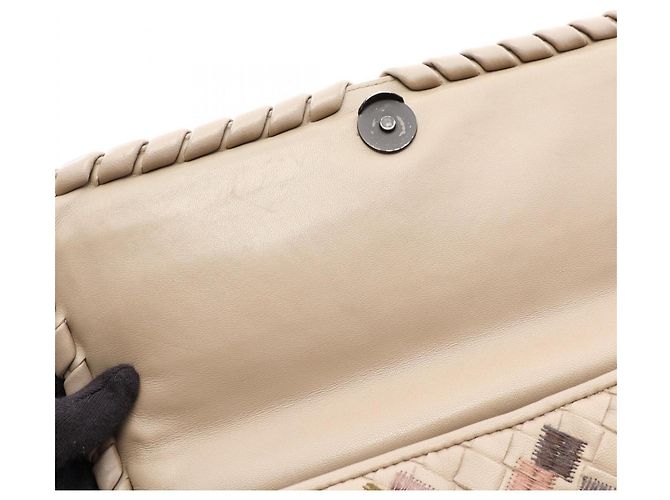 Bottega Veneta Borsa a Tracolla Small Olympia Marrone Multicolore - vista 5