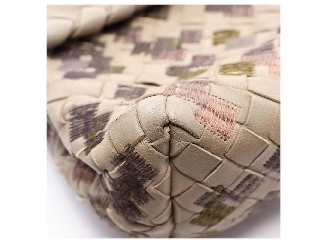 Bottega Veneta Borsa a Tracolla Small Olympia Marrone Multicolore - vista 6
