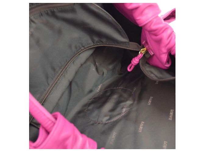 Loewe Anagram Logo Nappa Aire Lederhandtasche Pink - Ansicht 3
