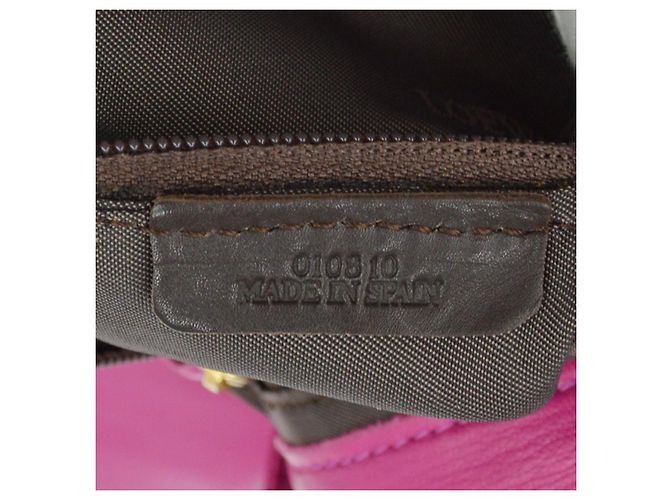 Loewe Anagram Logo Nappa Aire Lederhandtasche Pink - Ansicht 4