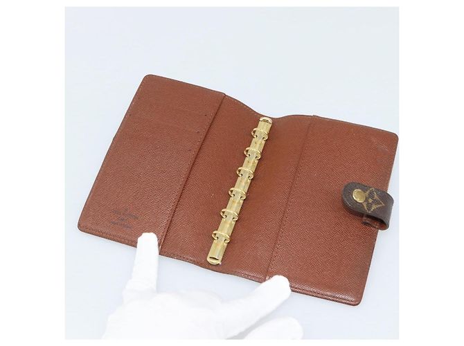 Copertina Agenda Louis Vuitton Monogram Canvas PM Marrone - vista 5