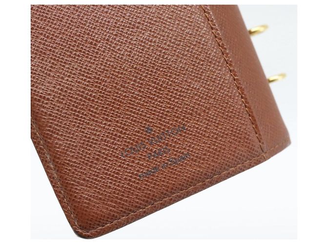 Copertina Agenda Louis Vuitton Monogram Canvas PM Marrone - vista 6