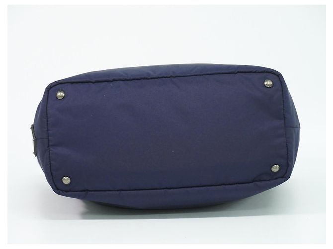 Prada Convertible Double Tessuto Medium Bleu Marine - vue 3