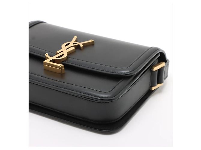 Autre Marque Saint Laurent Solferino Leather Small Negro - vista 3