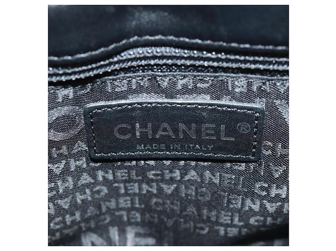 Chanel Camellia No.5 Chain Flap Velvet Large Schwarz - Ansicht 6