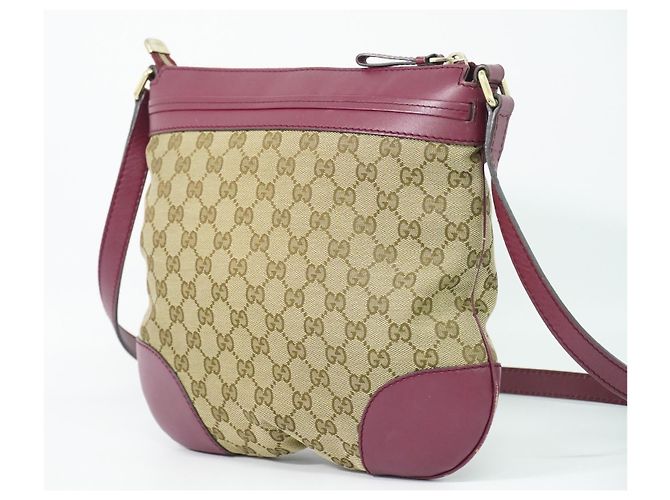 Gucci Mayfair Messenger GG Canvas and Leather Beige - Ansicht 2