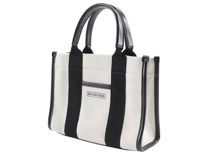 Balenciaga Hardware Canvas Small Blanco - vista 2