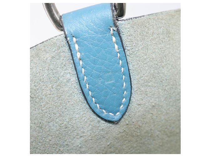 Hermès Hermes Mangeoire Clemence PM Blue - view 7