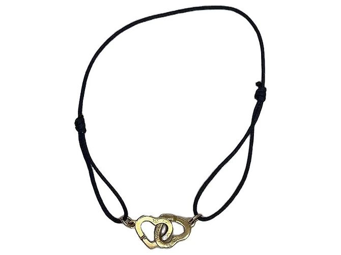 Bracciale Dinh Van in oro giallo double cœurs D'oro - vista 3