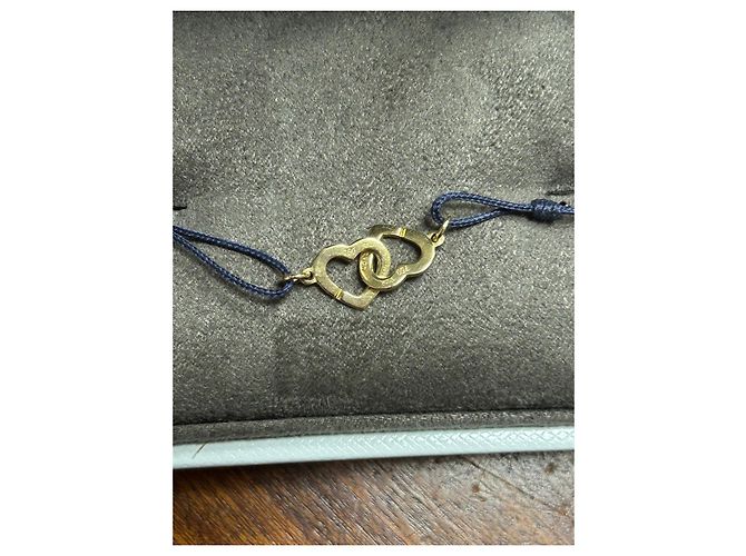 Bracciale Dinh Van in oro giallo double cœurs D'oro - vista 5