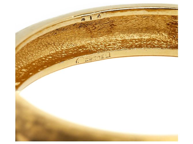 Chanel Set Bracciali Vintage Gripoix e Logo CC D'oro - vista 10
