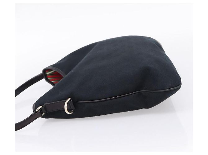 Gucci New Britt Hobo GG Canvas Medium Nero - vista 3