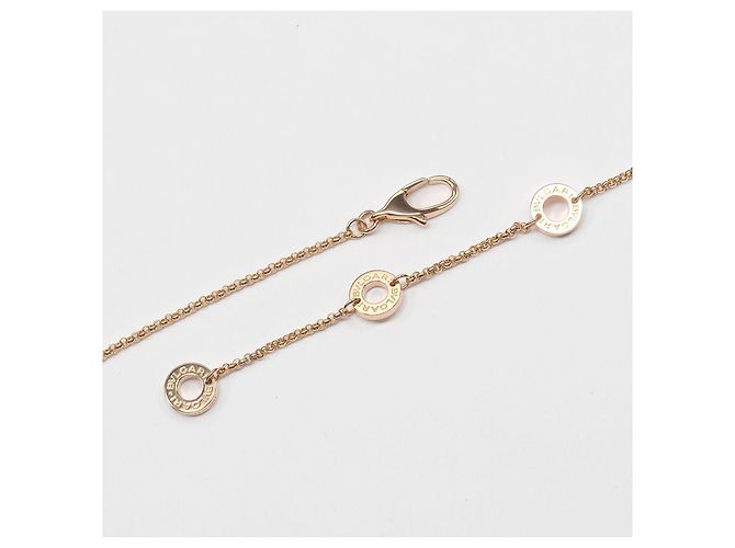 Bulgari Pendente Bvlgari B.Zero1 in oro rosa 18K con diamanti D'oro - vista 6