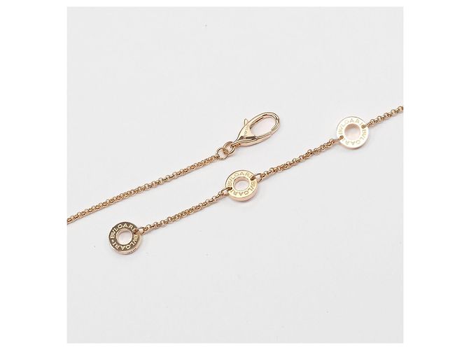Bulgari Pendente Bvlgari B.Zero1 in oro rosa 18K con diamanti D'oro - vista 7