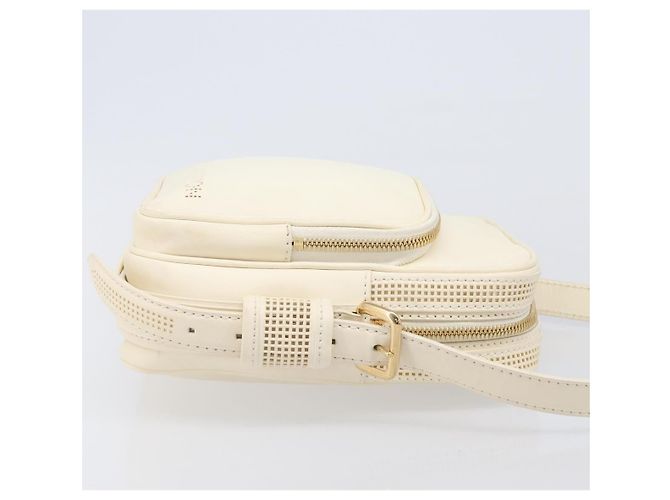 Louis Vuitton Bequia Trotter Messenger Nomade Leather MM Blanc - vue 3