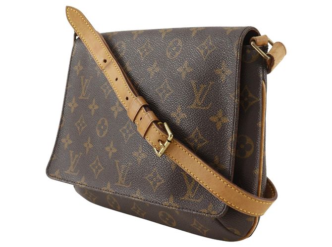 Louis Vuitton Musette Tango Monogram Canvas Brown - view 2