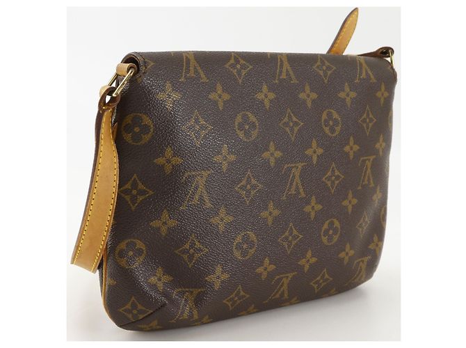 Louis Vuitton Musette Tango Monogram Canvas Brown - view 3