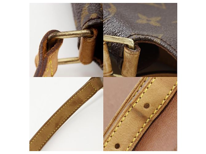 Louis Vuitton Musette Tango Monogram Canvas Brown - view 5