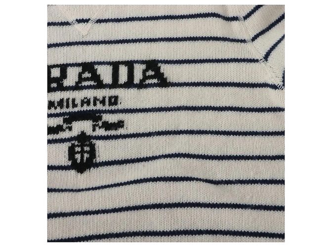 Prada Pull Wool & Cashmere XL Beige - view 7