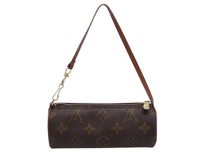 Louis Vuitton Papillon Pochette Monogram Canvas Mini Marron - vue 2