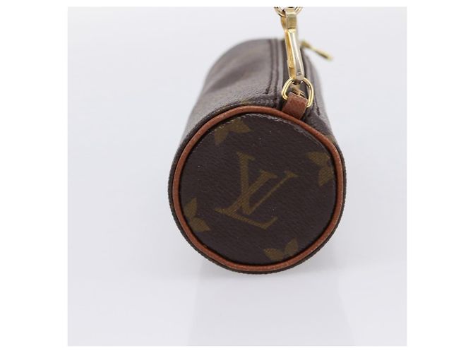 Louis Vuitton Papillon Pochette Monogram Canvas Mini Marron - vue 4