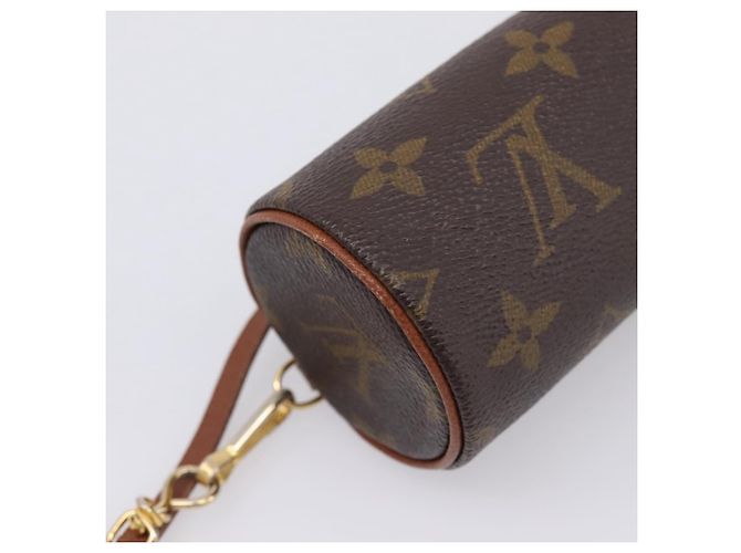 Louis Vuitton Papillon Pochette Monogram Canvas Mini Marron - vue 7
